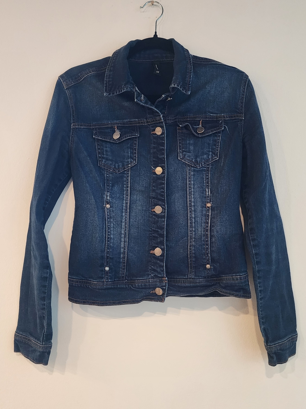 Reserved Dark Blue Denim Jacket